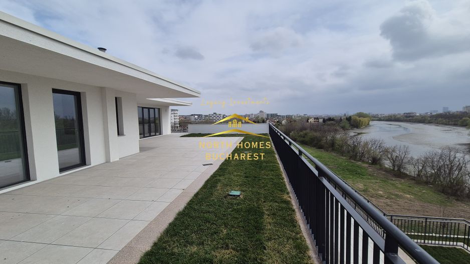 Penthouse 4 camere, 4 bai, 166 mp, terasa 145 mp - metrou Starulesti - Poză 5