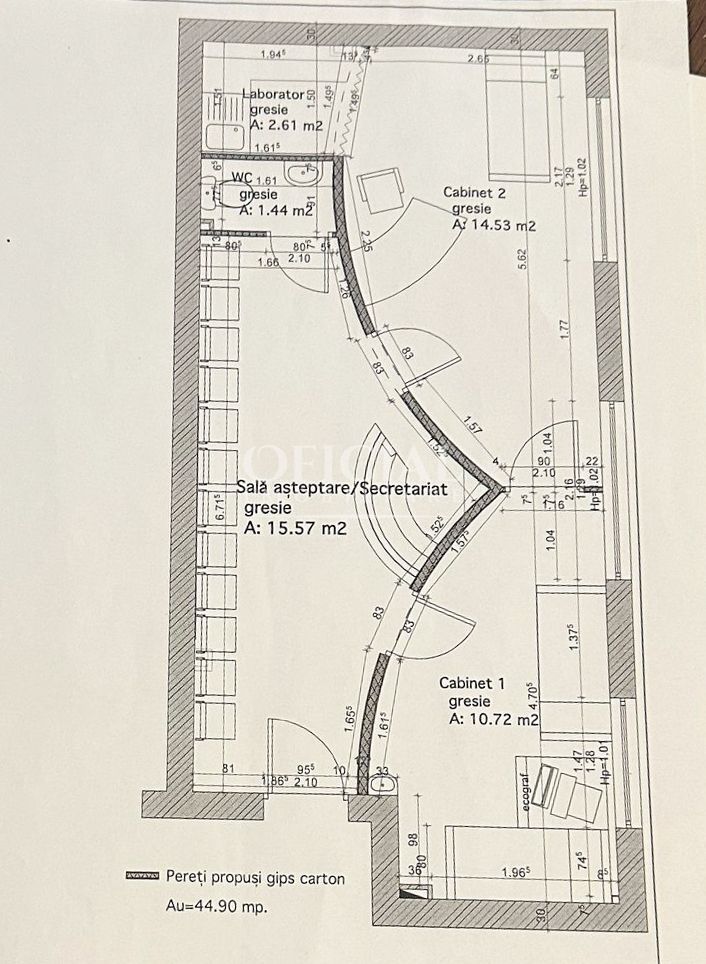 Spatiu Birouri | Salon | Cabinet | Parcare | Zona Pta. Mihai Viteazu - Poză 10