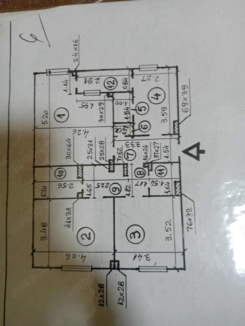 Apartament 3 camere de vanzare Lujerului-Orsova - Poză 7