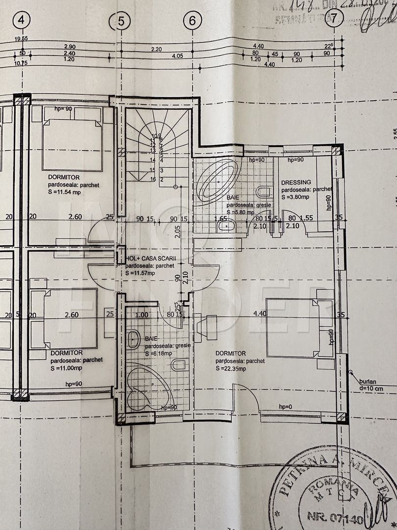 Casă spațioasă  – Florești , 131 mp utili, 220 mp teren - Poză 32