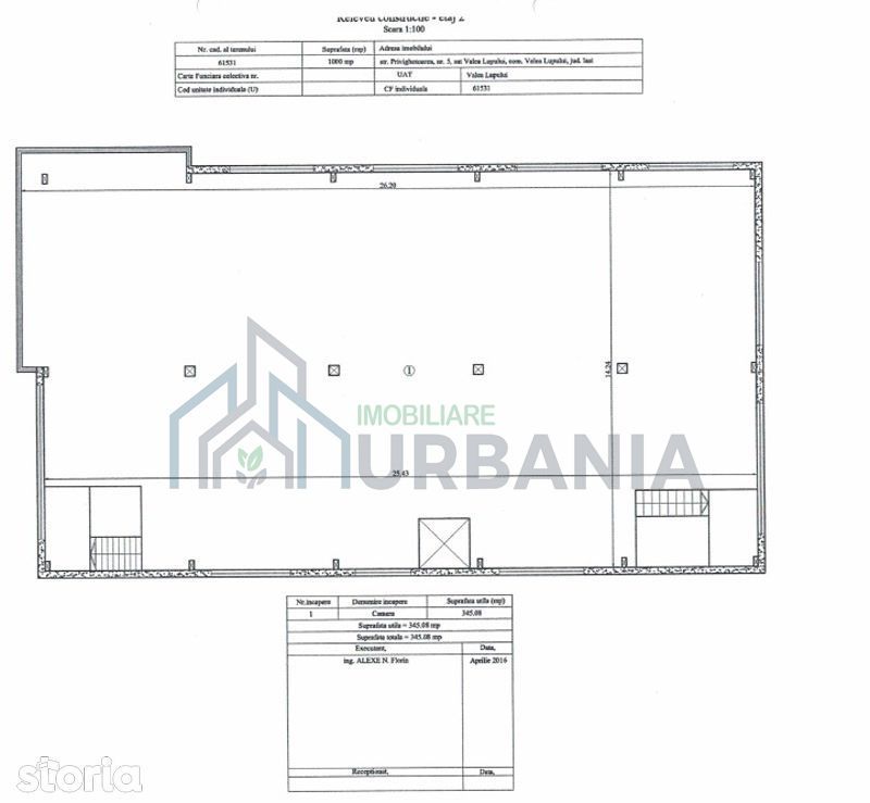Hală de închiriat D+P+2E, 1.200 mp, 5 €/mp – integral sau pe etaje, Valea Lupului - Poză 5
