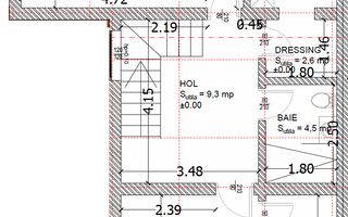 Pozitie centrala. La asfalt. Toate utilitatile - Schiță 10