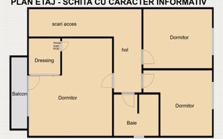 Casa de tip Duplex complet mobilat și utilat, în Gilau, zona RAR - Poză 34