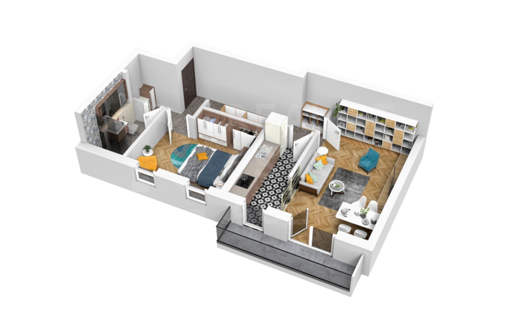 Vânzare, apartament, 2 camere, Coder Residence, Brașov - Poză 13