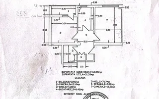 APARTAMENT 2 CAMERE DECOMANDATE, ETAJ 2, ULTRACENTRAL – BLOC AUROCOR; - Poză 11
