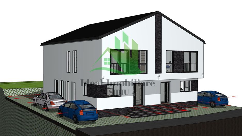 Duplex cu 4 camere si 250 mp curte, in Cartierul Arhitectilor - Poză 2