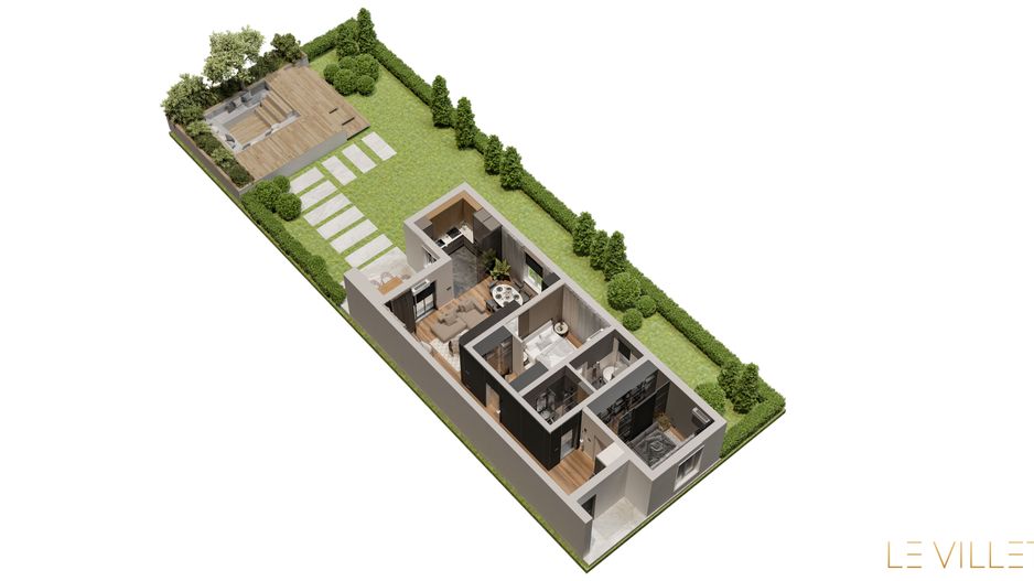 Duplex Parter, 3 camere, 93 mp | Teren 401 mp | Direct Dezvoltator, 0% - Poză 39