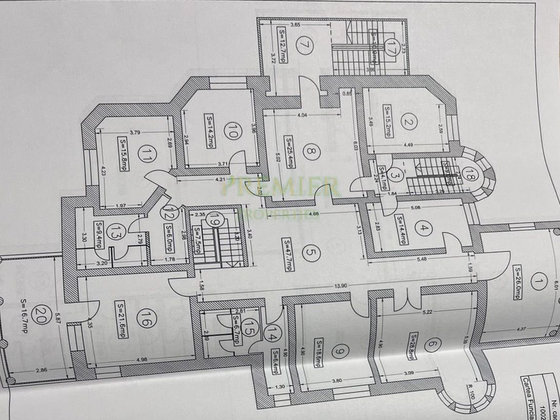 VILA  BIROURI SCOALA  GRADINITA AFTER-SCHOOL FIRME | HIDRANT PE FIECARE ETAJ | - Poză 8