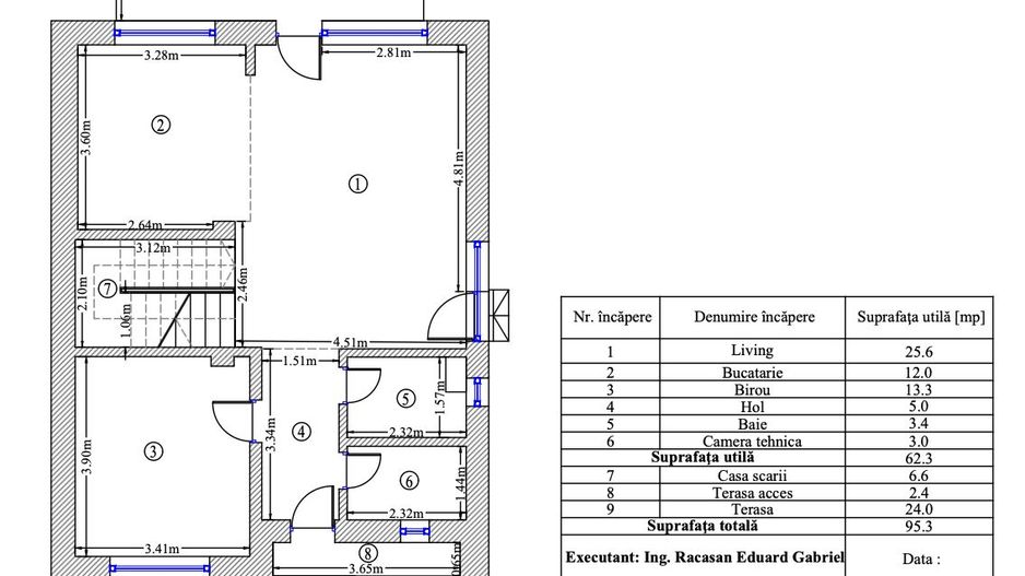 Vila finalizata cu acces de pe DN1, A3, A0 - TVA & Comision 0% - Schiță 41