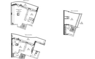 Penthouse 3 niveluri | Terase ample | 0% comision cumpărător | Wings - Schiță 13