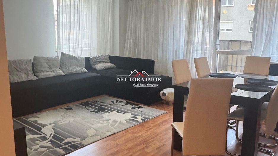 NECTORA IMOB-Apartament 2 camere, Bloc Nou, Et.4/8, Mobilat/Utilat - Poză 3