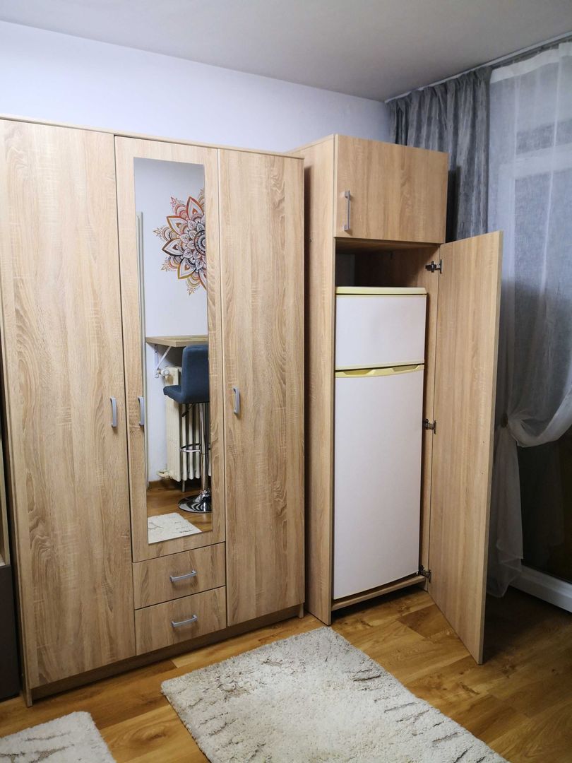 Garsonieră lângă metrou Titan, mobilată complet, etaj 4/10, balcon închis - Poză 6