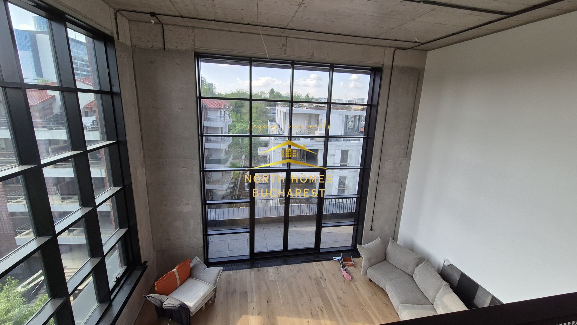 Loft 4 camere, 2 dormitoare si birou, 3 bai, terasa - Zona Floreasca - Poză 13