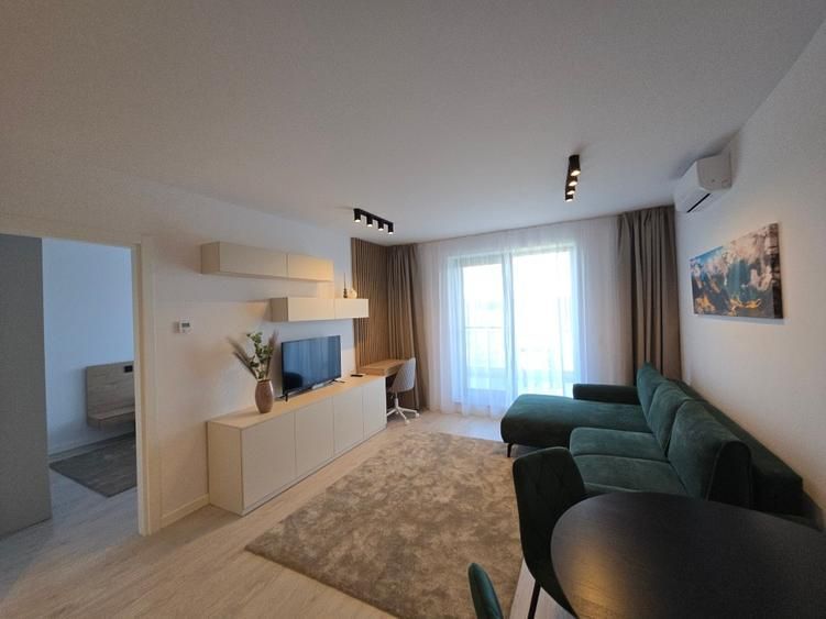 Prima Inchiriere 2 cam Mobilat Vedere spre padure Baneasa Greenfield - Poză 1