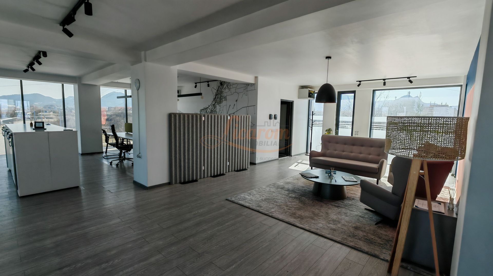 190 mp,Spatiu de Birouri/ Call Center/IT, Fitness,1980 euro/luna - Poză 22