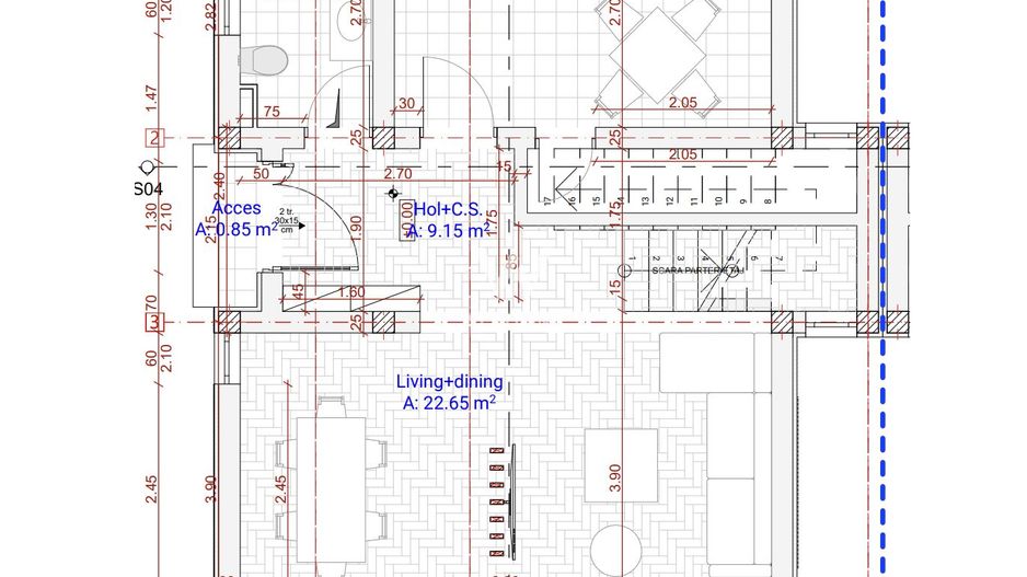 Locuință elegantă, 4 camere, curte generoasă – Șelimbăr, Sibiu - Schiță 8