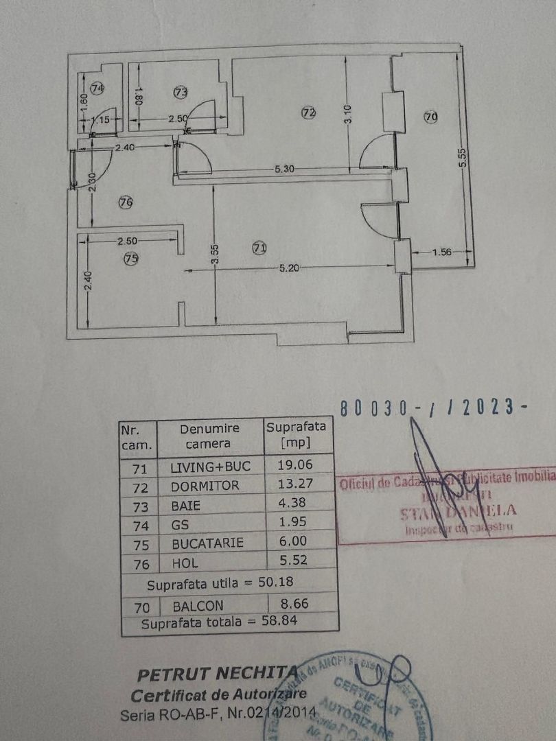 De vanzare Apartament 2 camere Piata Constitutiei Casa Poporului Uniri - Poză 22
