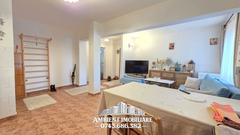 Apartament cu 4 camere, etaj 3, nemobilat, zona TRAIAN; - Poză 2