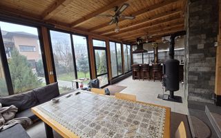 Casă unicat, stil american, 4 camere, garaj, teren 450 mp – Tunari - Poză 8