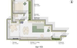 Apartament 2 camere cu terasa 13 mp - Predare la cheie - Poză 4