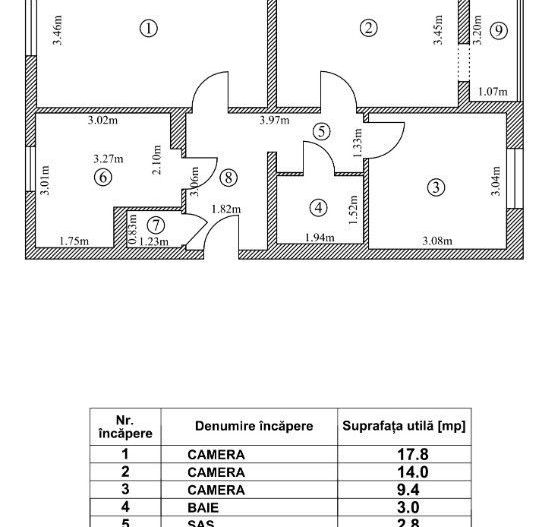 Apartament 3 camere de vanzare - Poză 8