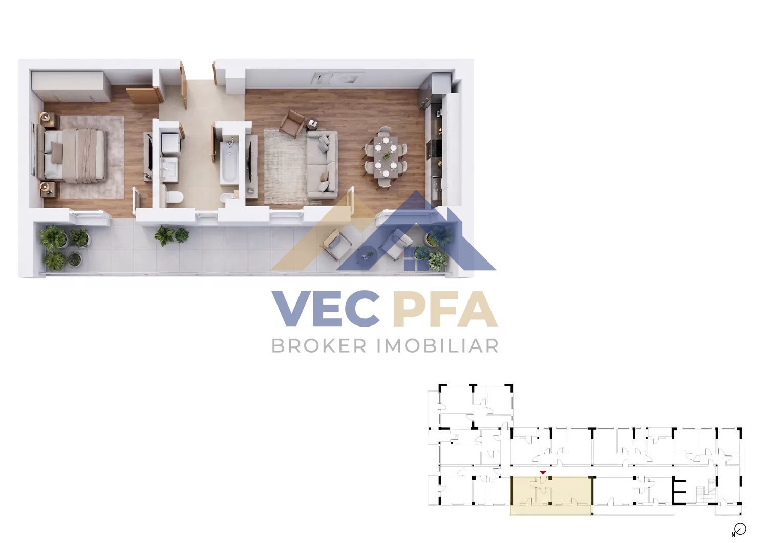 DISCOUNT 3-5% Apartamente 2 Camere Decomandate | Comision 0% - Poză 10