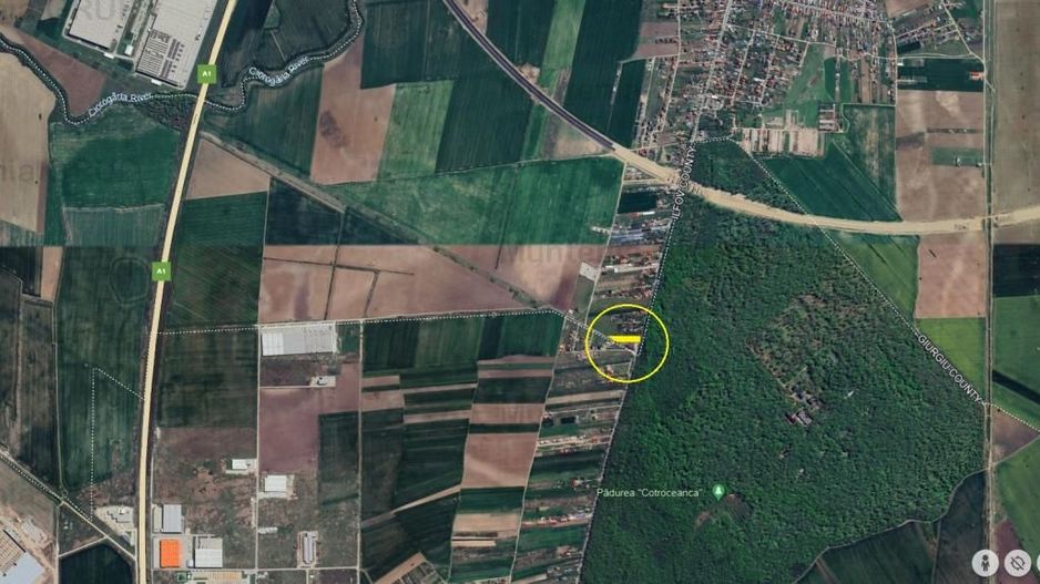 CIOROGARLA - langa Hanul Imparatilor, 1.294 mp. teren cu acces din DJ601 - Poză 2