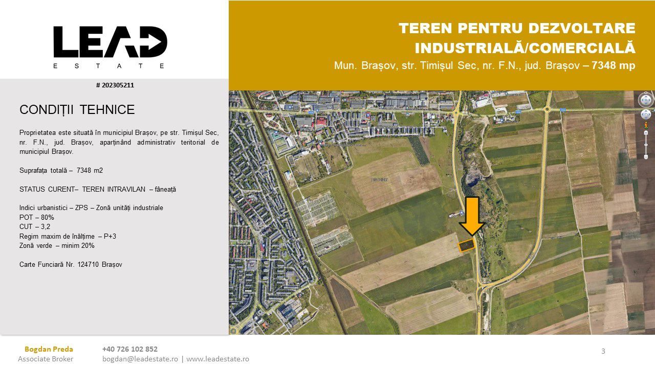 OPORTUNITATE INVESTIȚIE INDUSTRIALĂ/SERVICE AUTO/DEPOZITARE - Poză 3