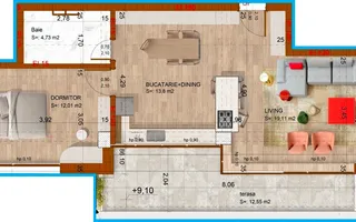Apartament 2 camere de vanzare // Piata Domenii*** - Poză 14
