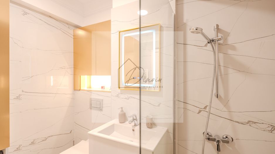 Studio dublu Ivory Residence Pipera I lux mobilat I balcon I COM0% - Poză 23