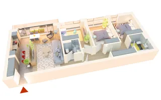 Ansamblu Rezidential - Bucurestii Noi | Apartament 4 camere - Poză 16