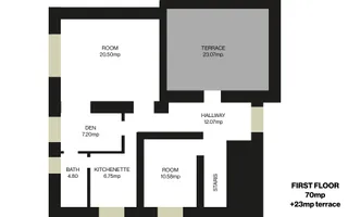 Casa individuala, 224 mp utili, teren 414 mp, zona Aviator Badescu! - Schiță 24