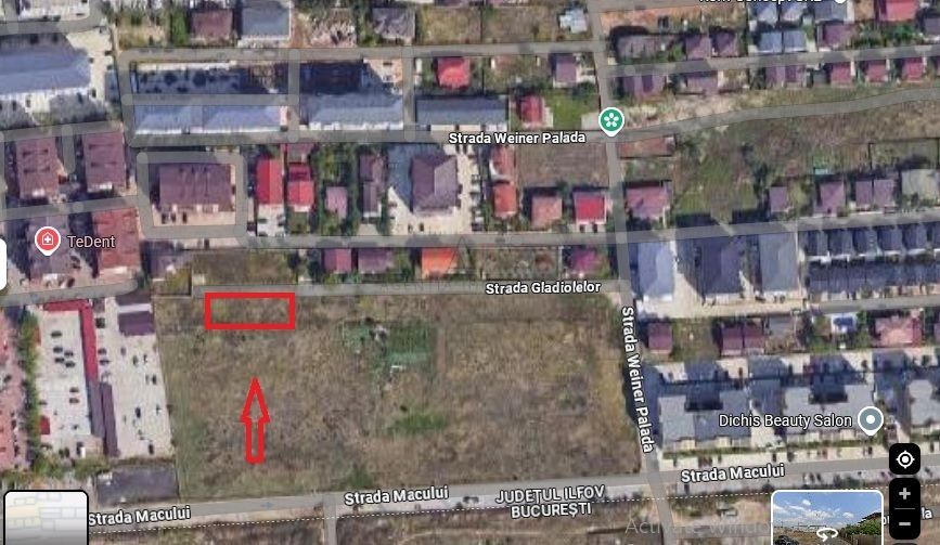 Teren intravilan 595 mp - Weiner Palada I Chiajna Kaufland - Poză 1