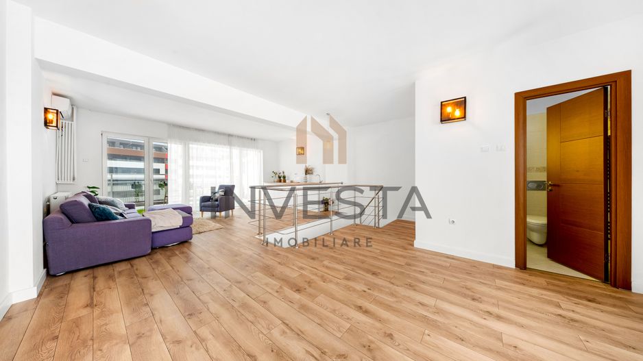 Penthouse de lux pe 2 nivele cu 4 terase in Buna Ziua! - Poză 12