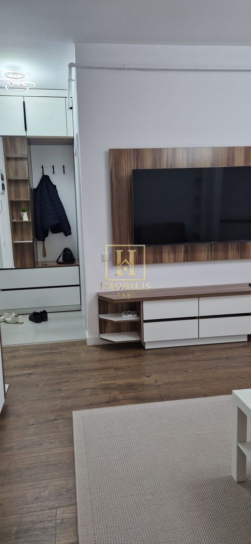 Apartament NOU prima inchiriere 1 camera 41 mp Tatarasi 400 euro - Poză 3