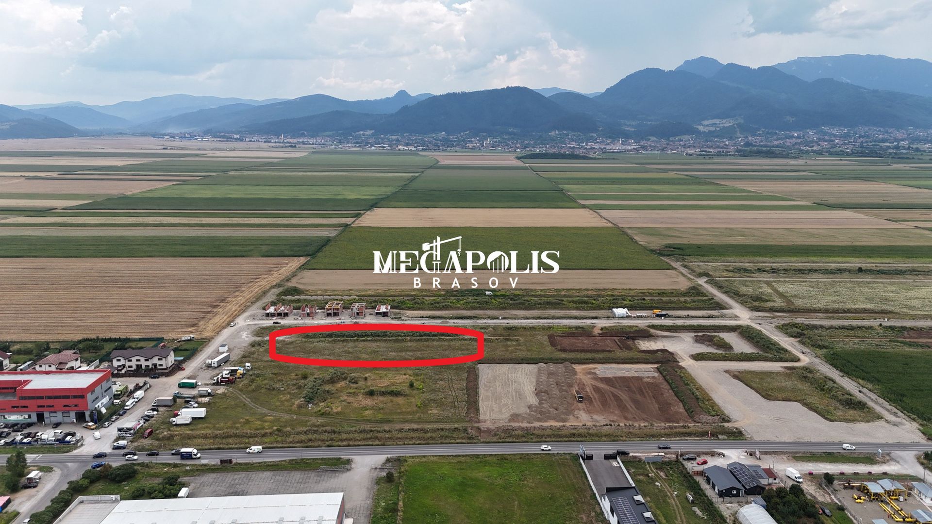 Teren cu PUZ aprobat pentru blocuri S+P+4E, de la 4.500 mp, Săcele - Poză 3