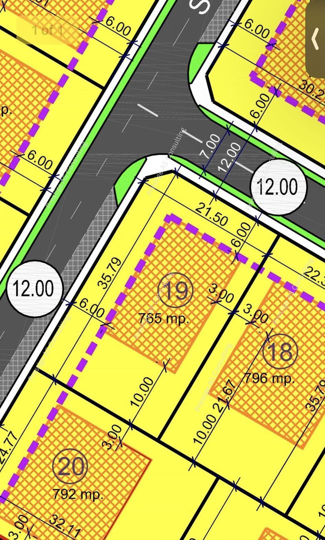 Teren 765mp | 2 Fronturi stradale | Dumbravita-Str. Bistrita - Poză 3
