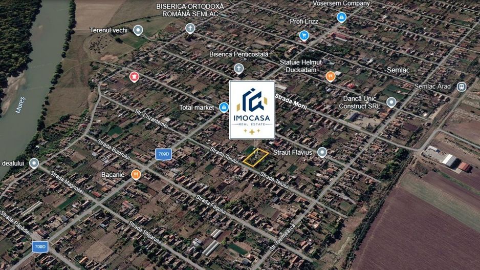 De vanzare Teren intravilan Semlac Arad 2.888mp - Poză 1