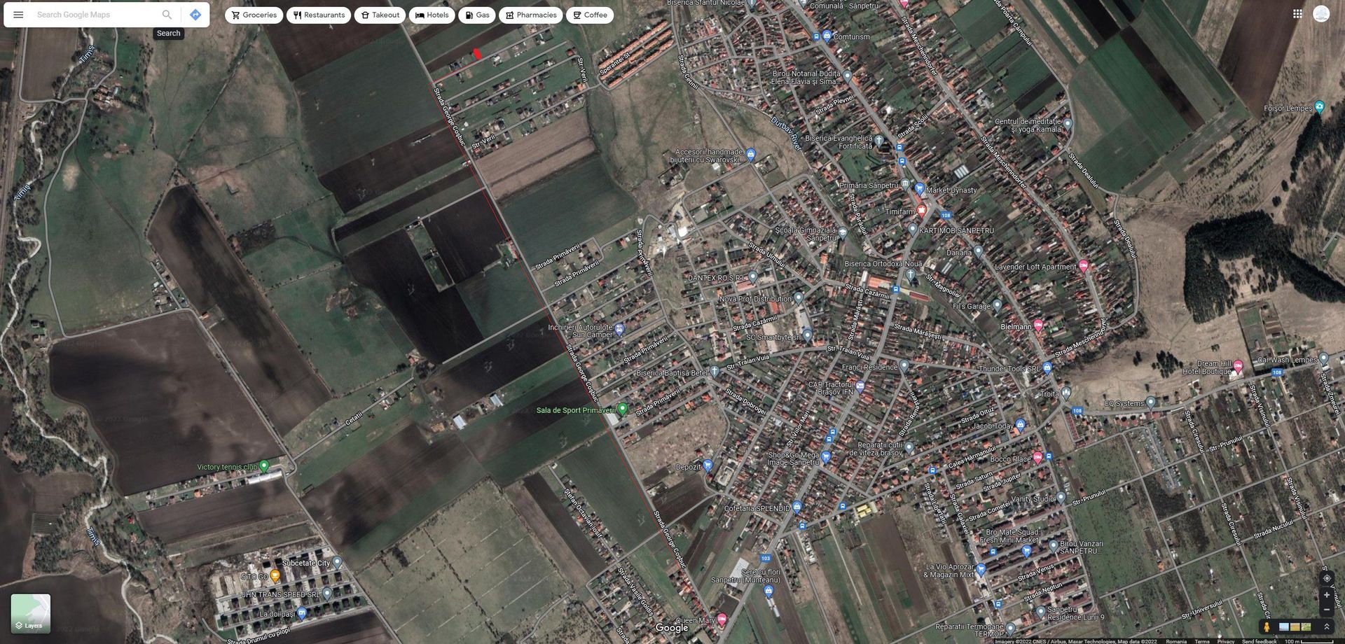 Teren construcții intravilan 500 mp Sânpetru, jud. Brașov - Poză 6