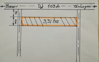 Teren la DN Brașov-Tărlungeni - Poză 3