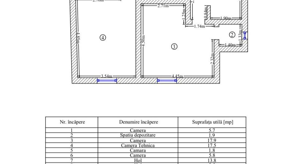 OPORTUNITATE UNICĂ | VILĂ INDIVIDUALĂ  | ZONA PARCUL CAROL - Schiță 17