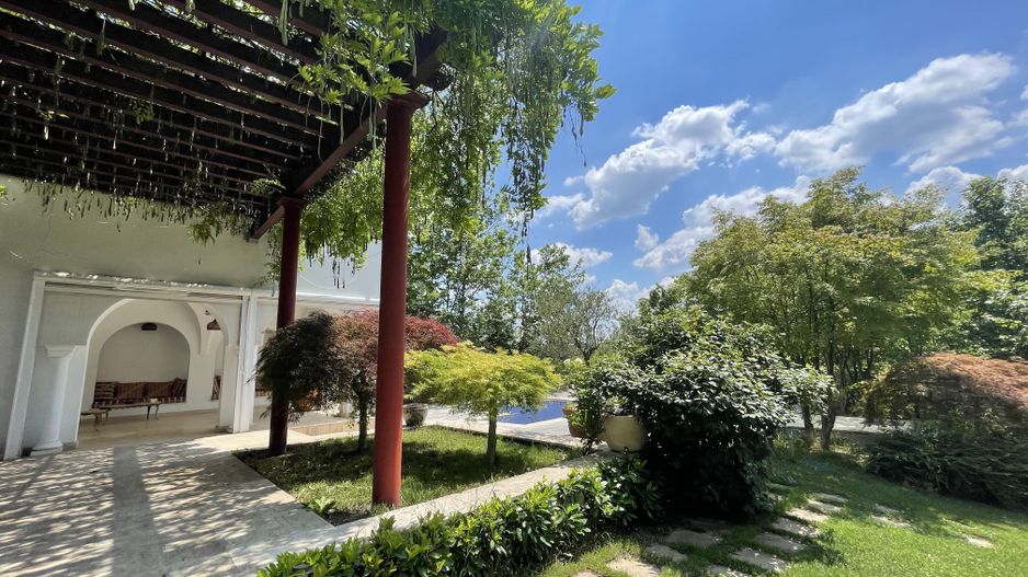 Domeniu vila Balotesti 4000 mp teren 60 m deschidere lac - Poză 8