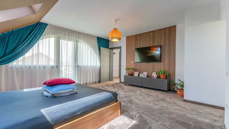 Casă individuală nouă, modernă, în Sânpetru, zona Triaj (Brasov) - Poză 15