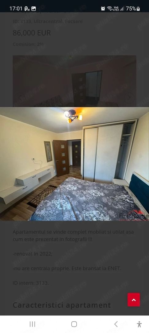 Ap 3 camere | et 2/8 – Piața Unirii, Focșani | 84 mp | - Poză 6