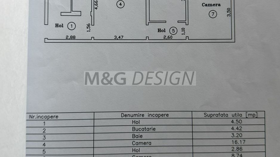 3 camere zona Dacia amenajat centrala proprie - Poză 15
