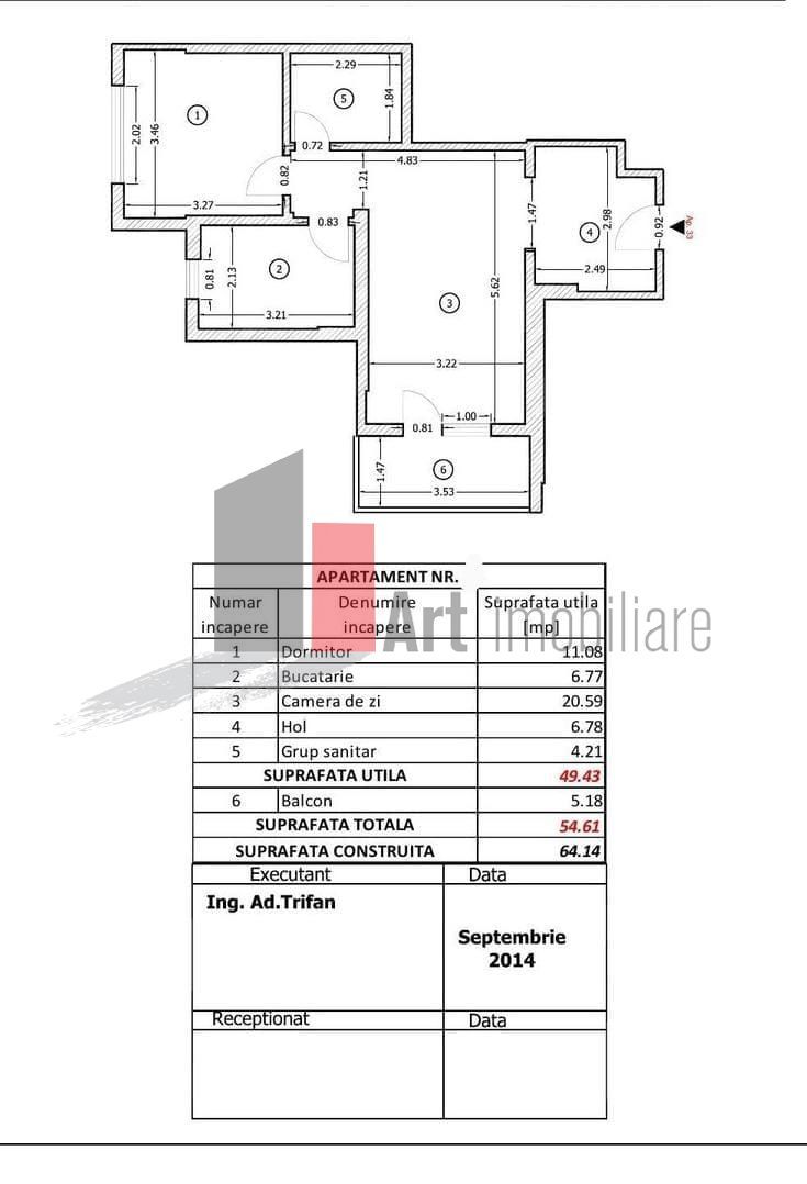 Vânzare apartament 2 camere cu centrală Giurgiului - Pța Progresului - Poză 5
