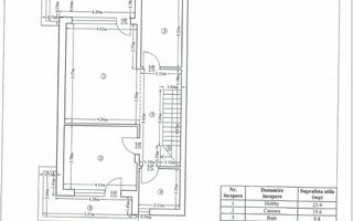 Vilă **6 camere  **451mp // Zona Iancu Nicolae - Schiță 47