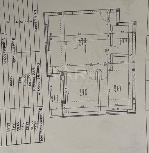 Apartament modern, 3 camere, langa VIVO MALL. - Poză 7
