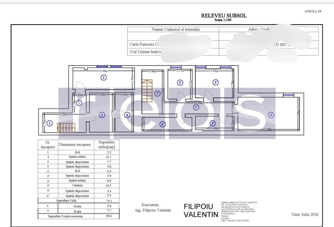 INCHIRIERE VILA SPATIU COMERCIAL BIROU CLINICA TITULESCU 250MP 5 CAMERE 4 BAI - Poză 8