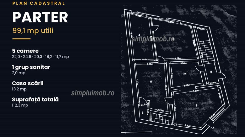 Sediu firmă P+E+S, 198,5 mp utili, Sector 5 – imobil individual - Schiță 13